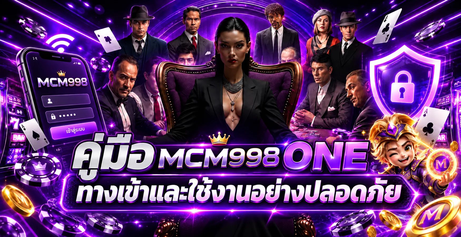 MCM998 ONE ทางเข้าและคู่มือใช้งานอย่างปลอดภัย